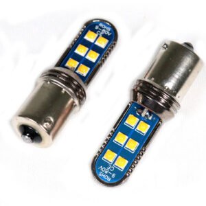 1156-12Y BOMBILLO canbus direccional 12 led alta intensidad