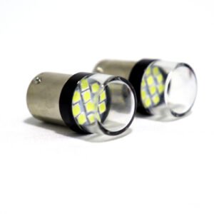 1156A COB amarillo bombillo siliconado flasheo para direccional,tipo microled frio de alta intensidad.