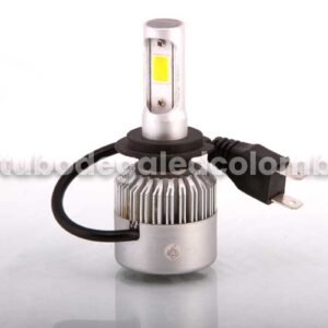 C8 - bombillo led cob para exploradora 8000lumins ventilador auto refrigerante