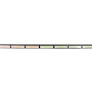 TB-099WP - barra de luz intermitente led de tráfico 90-120 cm blanco-purpura