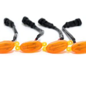 TB-124/TB-125 COCUYO para  persiana, presentación  pasta negra con luz amarilla. (kit *)