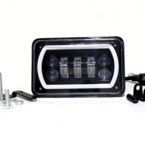 TB-040 FAROLA de lujo kenworth foco 5d funcion altas bajas luz blanca cocuyo y direccional amarilla tipo halo