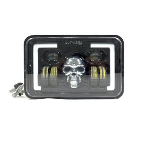 TB-103 FAROLA de lujo kenworth craneo neon led funcion altas y bajas