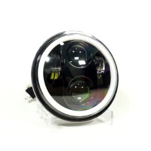 TB-001 FARO de lujo 5" 40w con ojo de angel funcion altas y bajas color blanco amarillo