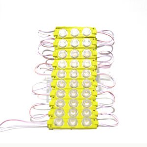 TU-02-12V AMARILLO modulo 3 led, funcion luz fija amarilla