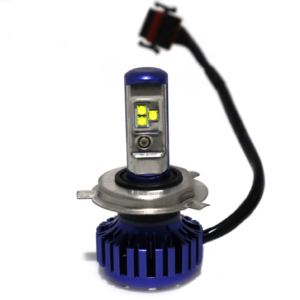T2-H4 BOMBILLO turbo led, con led cree de alta potencia, función altas y bajas. (presentación individual)