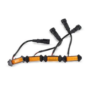 TB-116 Y cocuyo led para persiana kit de 4,luz fija amarilla