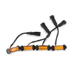 TB-116 Y cocuyo led para persiana kit de 4,luz fija amarilla