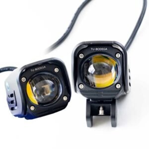 TB-523 EXPLORADORA led laser linea minidriving, con luz blanca/amarilla. 12-24 v