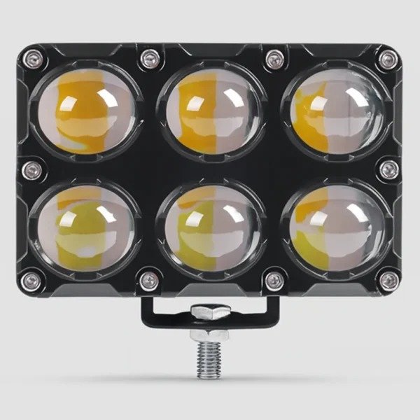 TB-620-6 LUPAS exploradora led laser sencilla de 6 lupas, luz blanca/amarilla/calida, refrigerante por disipador