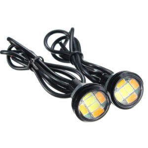 TU-01 W/Y lupa tipo tornillo, luz dual color