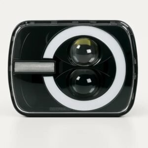 TB-535 UNIDAD led tipo ford bronco, función altas y bajas con cocuyo integrado tipo drl