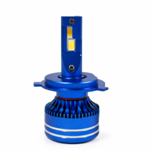 V12-H4 bombillo led bicolor,función altas y bajas con luz blanca/amariila, doble sistema de refrigeración