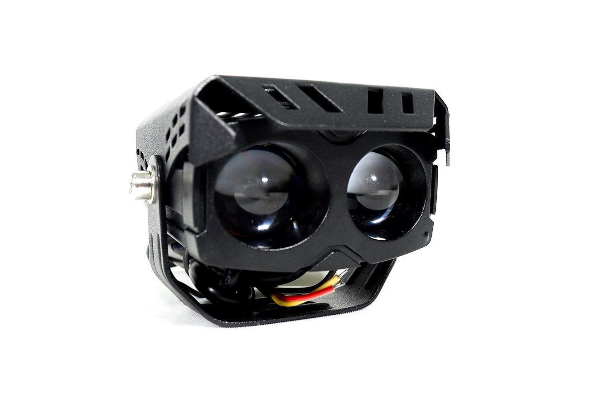 TB-211 EXPLORADORA doble lupa altas y bajas luz expansiva bicolor con linea de vida y cocuyo