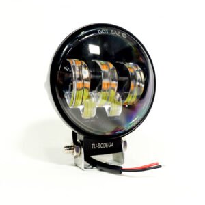 TB-206WY EXPLORADORA antiniebla redonda 5 lupas luz blanca amarilla